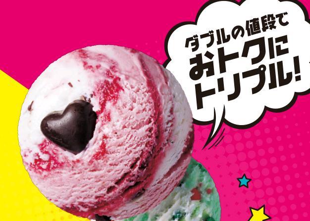 31(サーティワン)のチャレンジ・ザ・トリプル2017の実施期間・値段等まとめ