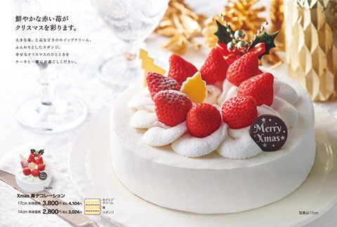ケーキ屋 洋菓子屋のクリスマスケーキ19 価格 種類等 ピロ式お役立ち スイーツ情報