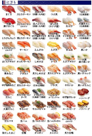 寿司 ネタ 一覧